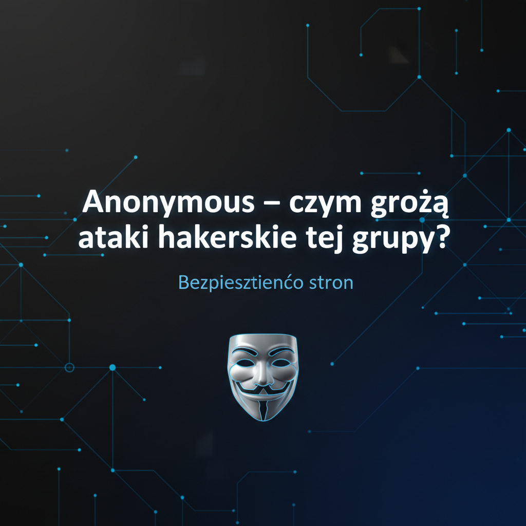 Anonymous ó czym grożą ataki hakerskie tej grupy?