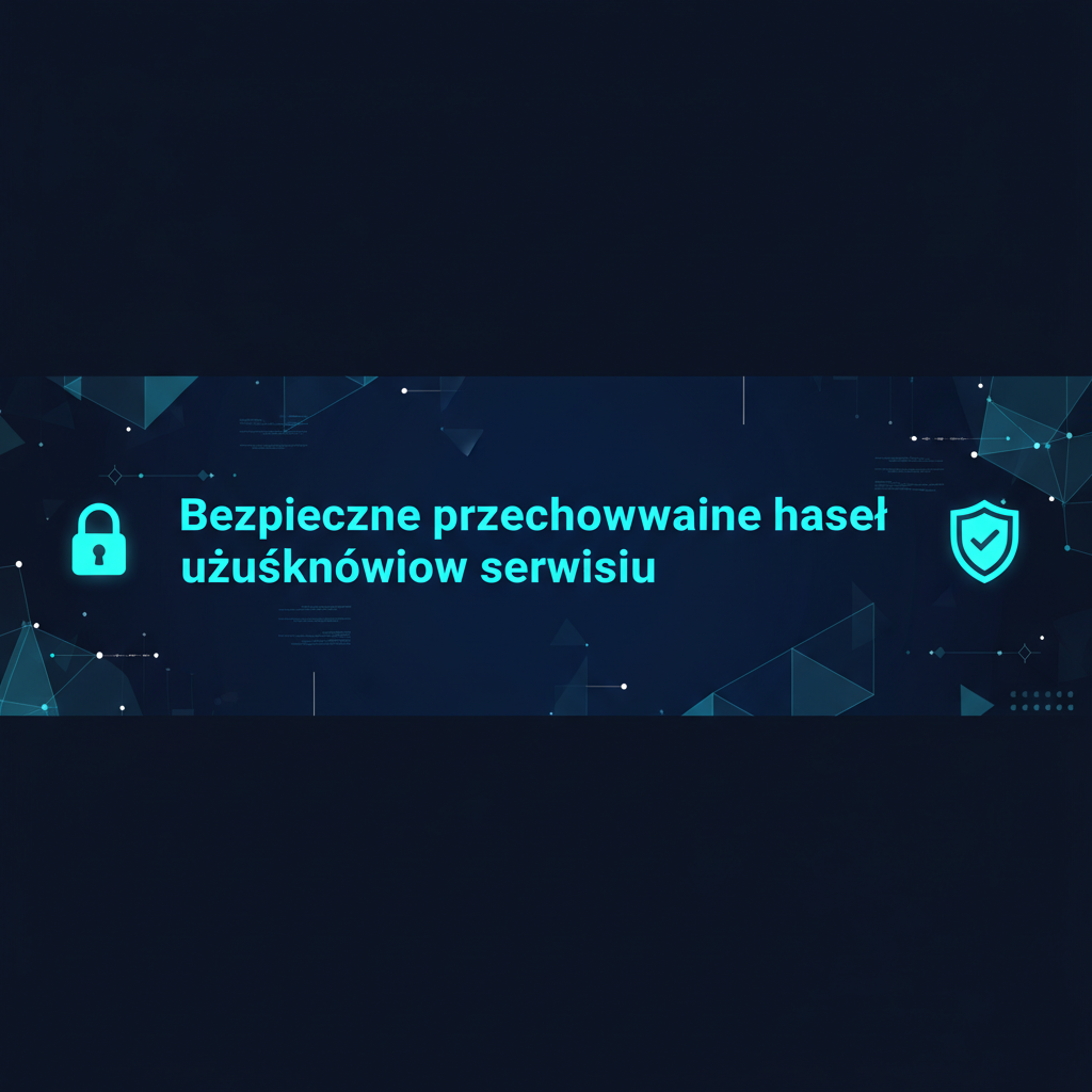 Bezpieczne przechowywanie haseł użytkowników serwisu
