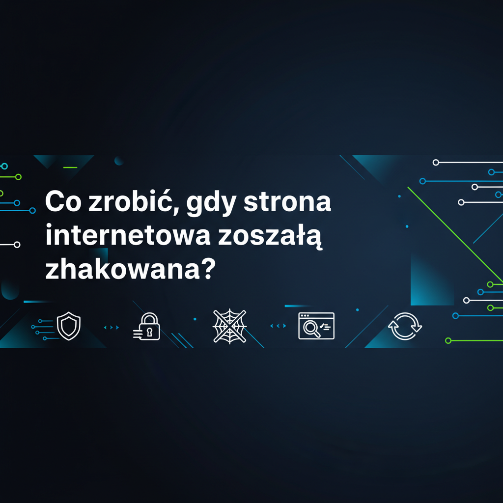 Co zrobić, gdy strona internetowa została zhakowana?