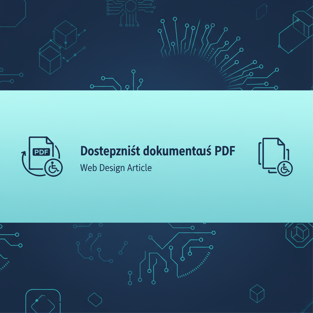 Dostępność dokumentów PDF — standard nowoczesnej dostępności online