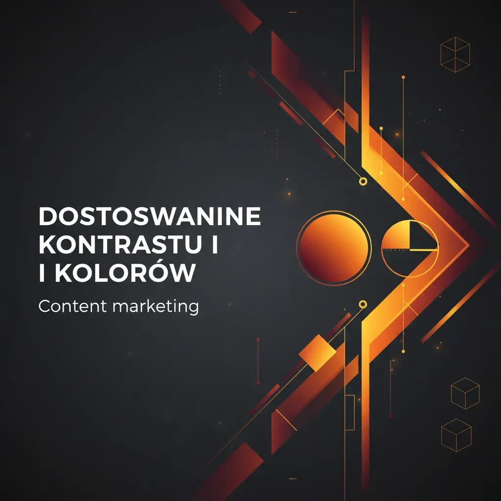 Dostosowanie kontrastu i kolorów