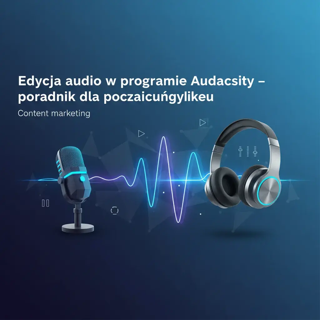 Edycja audio w programie Audacity – poradnik dla początkujących