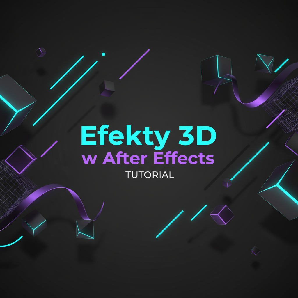 Efekty 3D w After Effects — samouczek krok po kroku