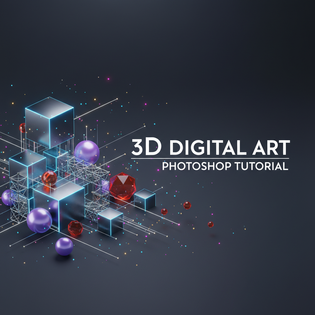 Efekty 3D w Photoshopie krok po kroku ó samouczek dla początkujących