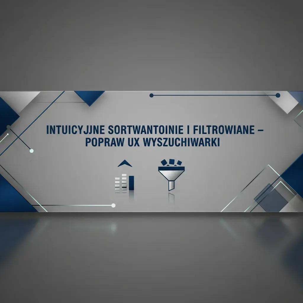 Intuicyjne sortowanie i filtrowanie – popraw UX wyszukiwarki
