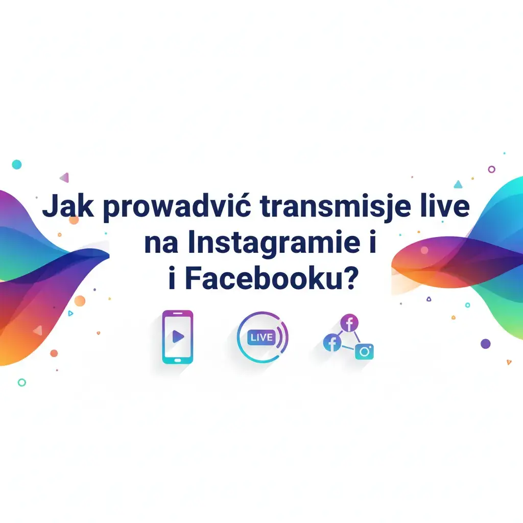 Jak prowadzić transmisje live na Instagramie i Facebooku?