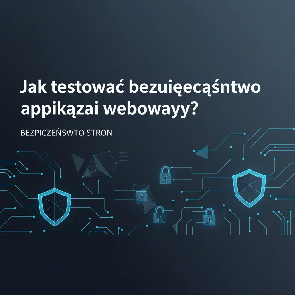 Jak testować bezpieczeństwo aplikacji webowych?