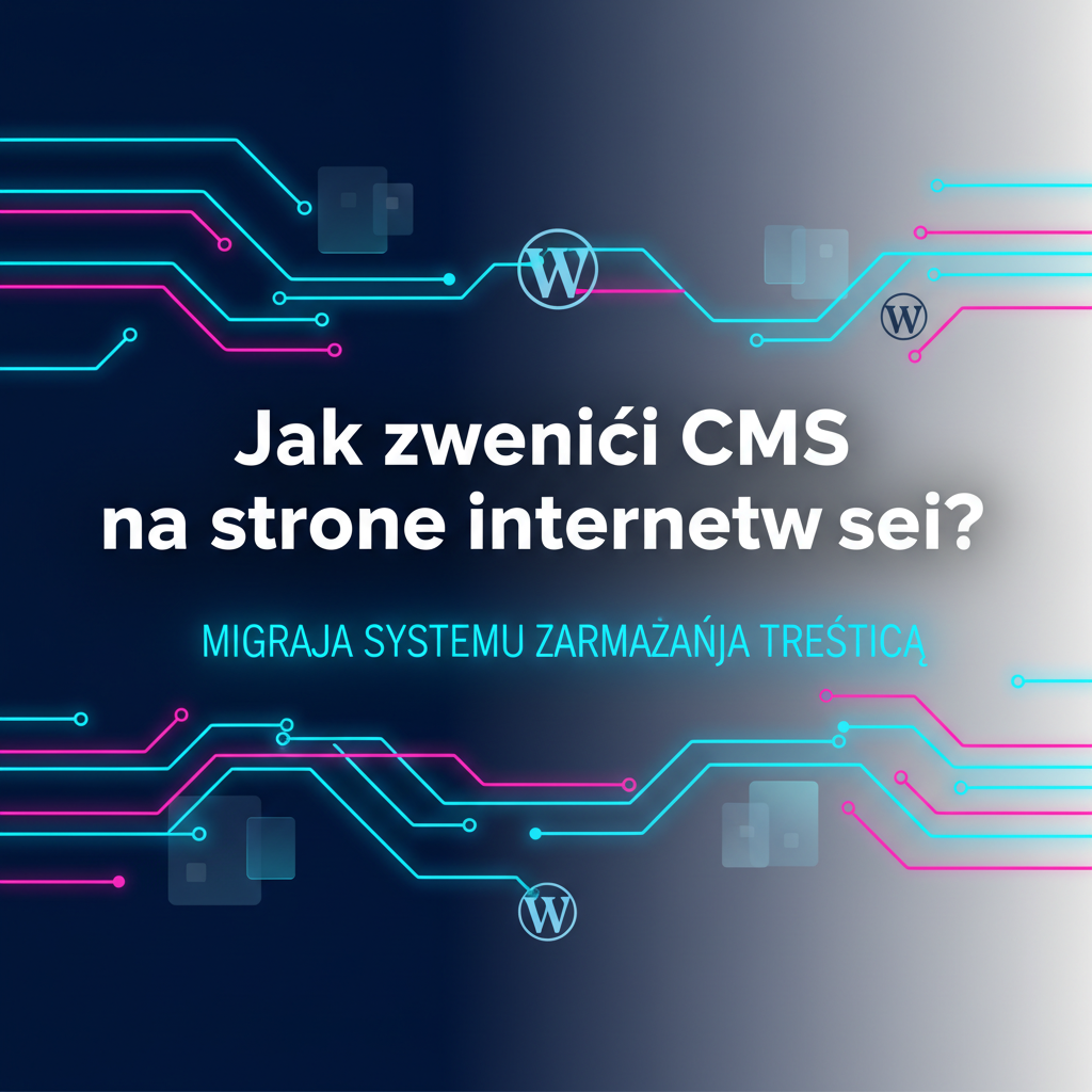 Jak zmienić CMS na stronie internetowej? Krok po kroku.