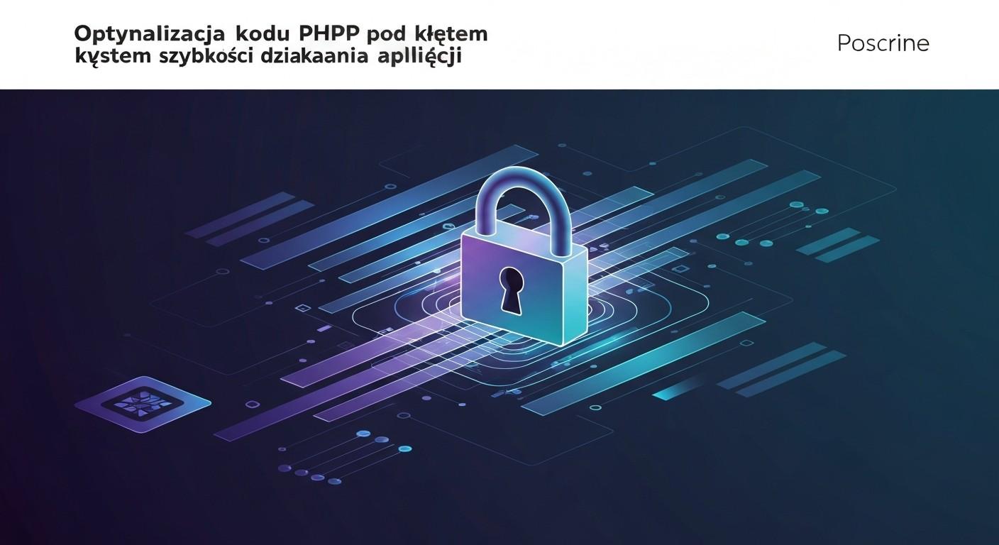 Optymalizacja kodu PHP pod kątem szybkości działania aplikacji