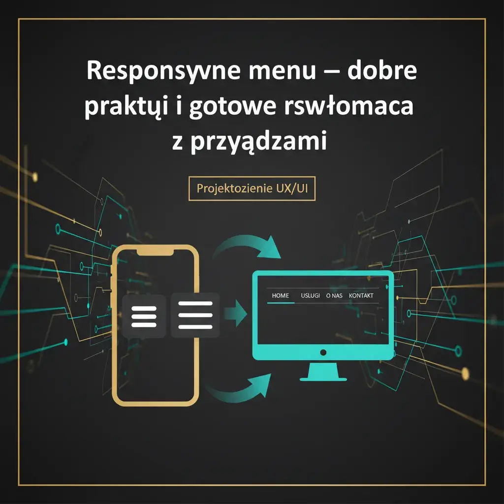 Responsywne menu – dobre praktyki i gotowe rozwiązania z przykładami