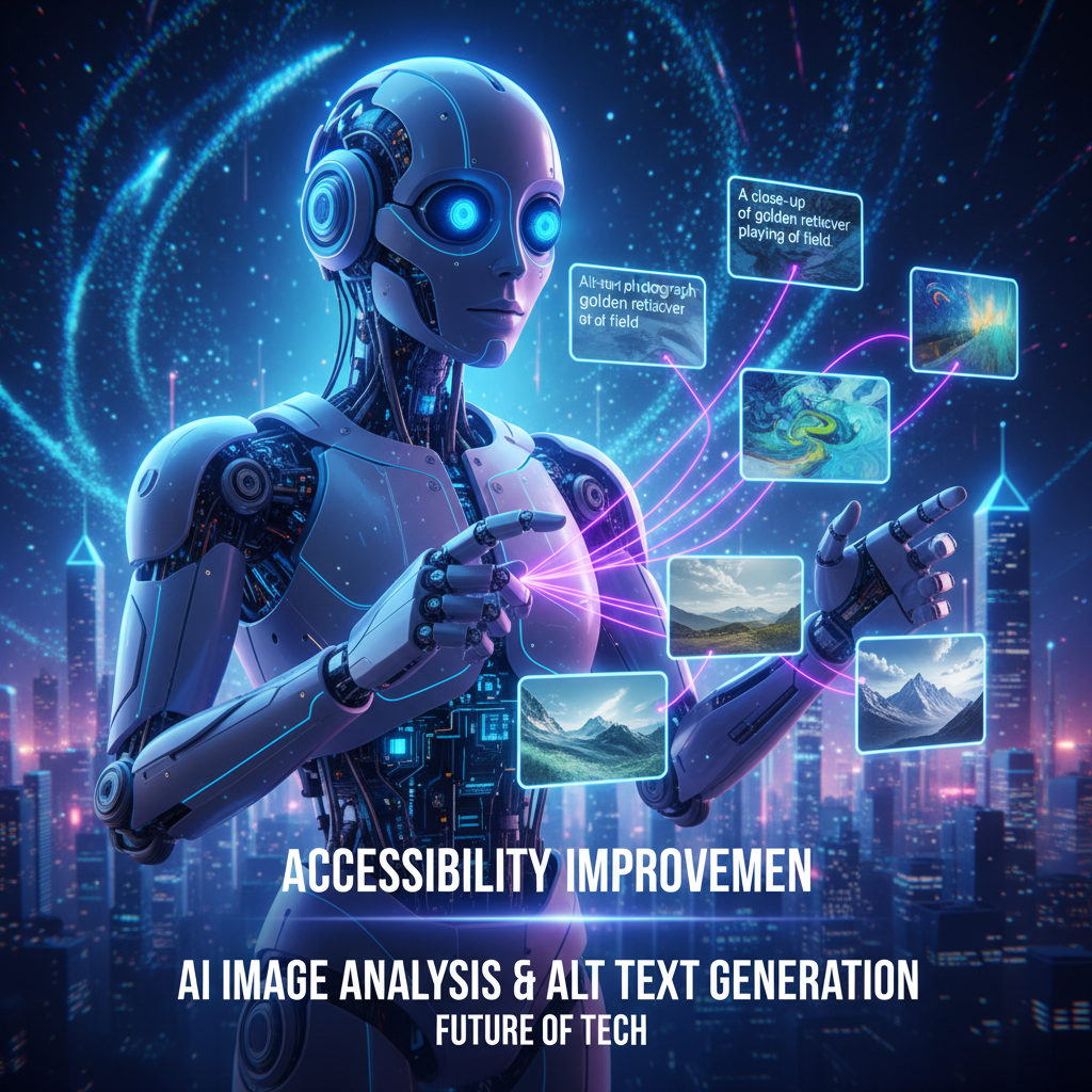 Automatyczne generowanie alternatywnych tekstów do obrazów na Twojej witrynie z wykorzystaniem AI ó poprawa dostępności strony