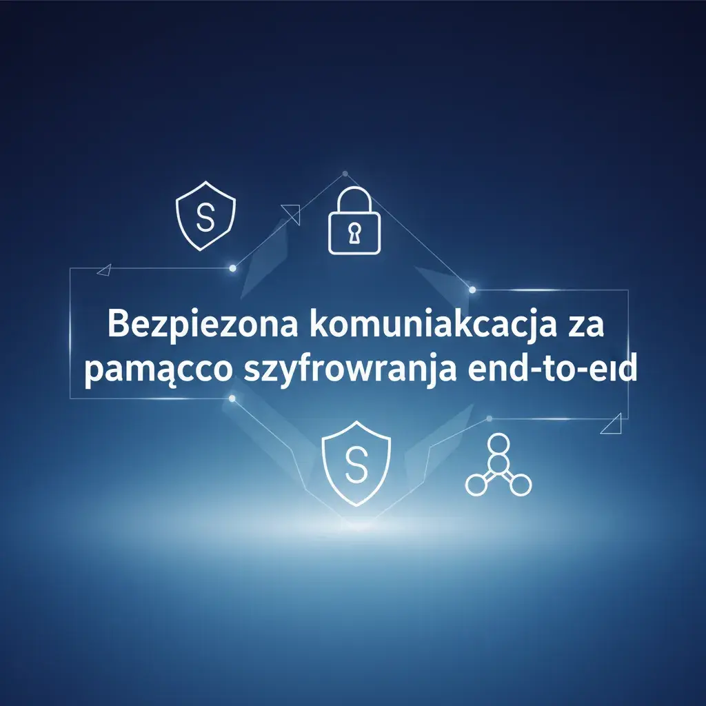 Bezpieczna komunikacja za pomocą szyfrowania end-to-end