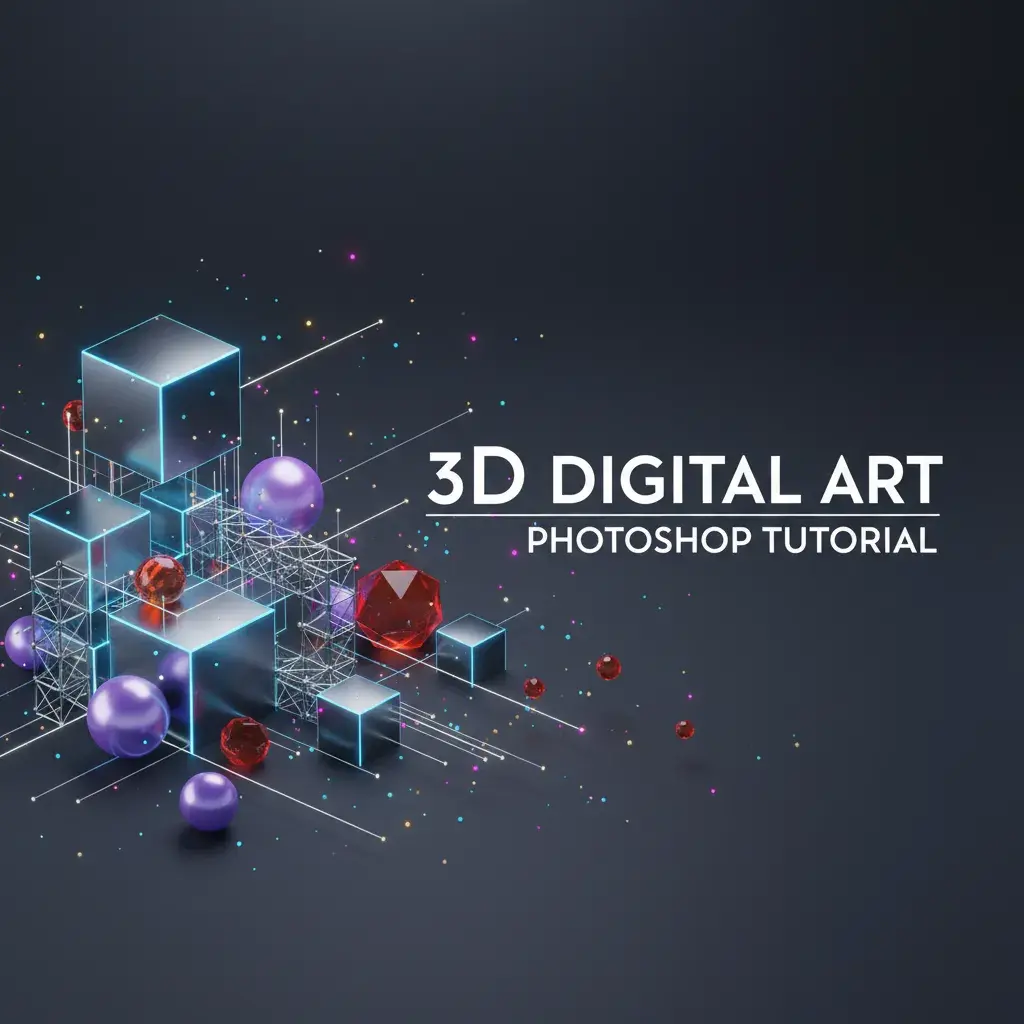 Efekty 3D w Photoshopie krok po kroku – samouczek dla początkujących