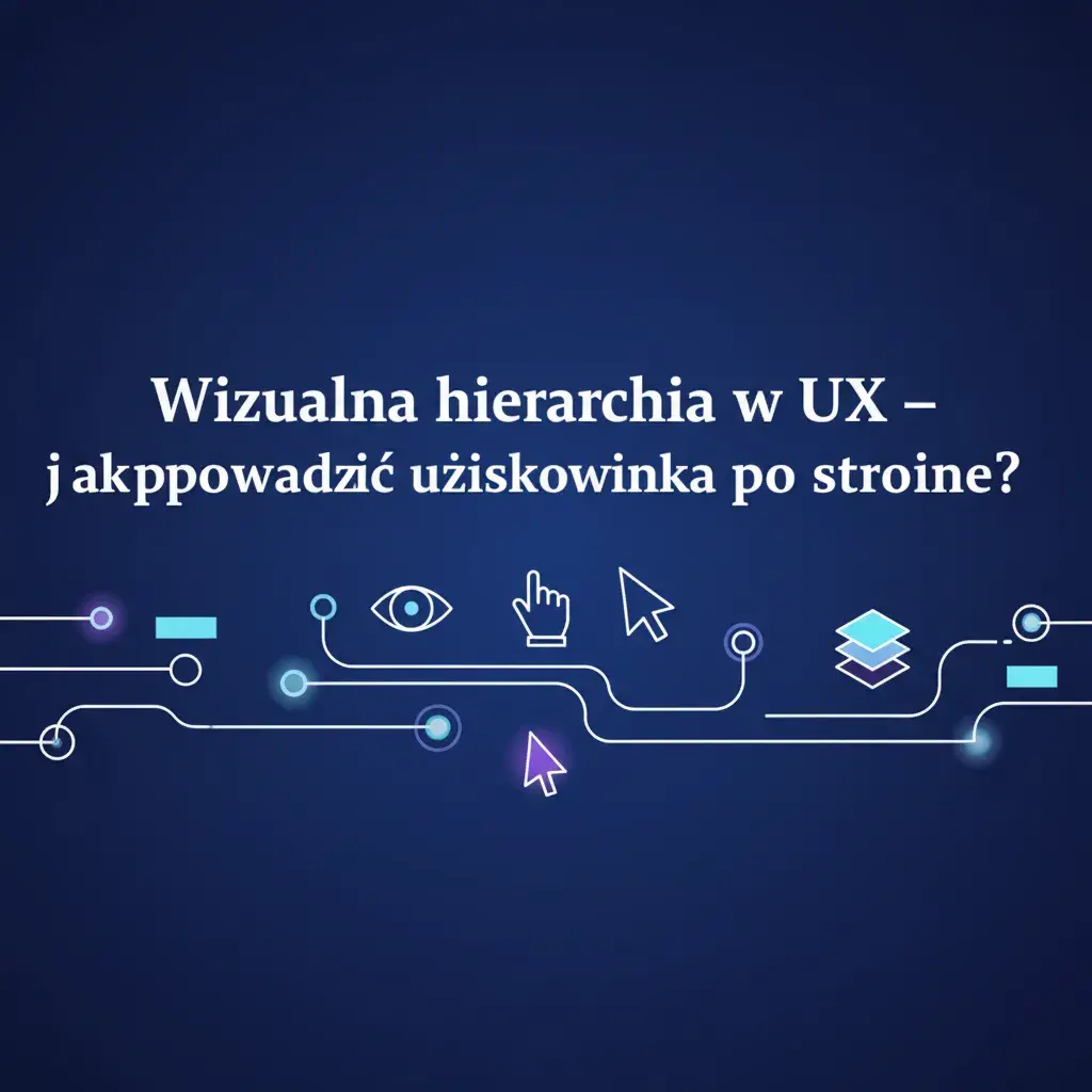 Wizualna hierarchia w UX – jak poprowadzić użytkownika po stronie?