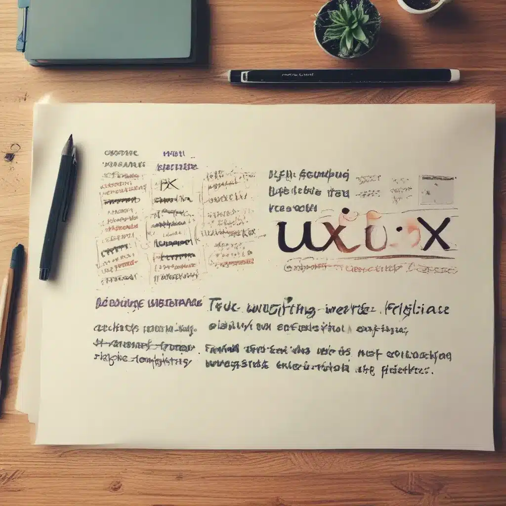 UX writing – sztuka pisania w interfejsie