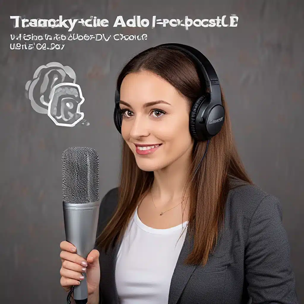 Transkrypcje audio i podcasta – wersje dla niesłyszących