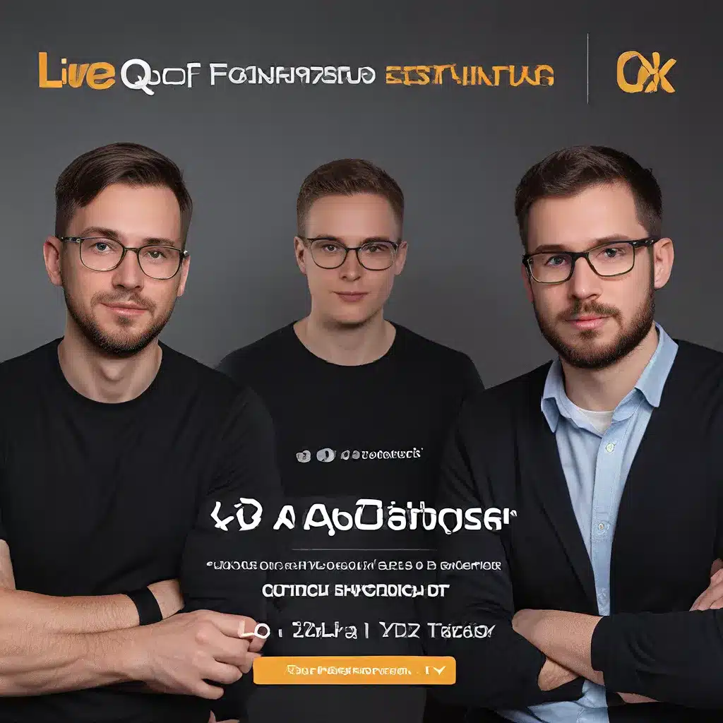 Live Q&A z projektantami UX/UI – zaangażuj społeczność agencji